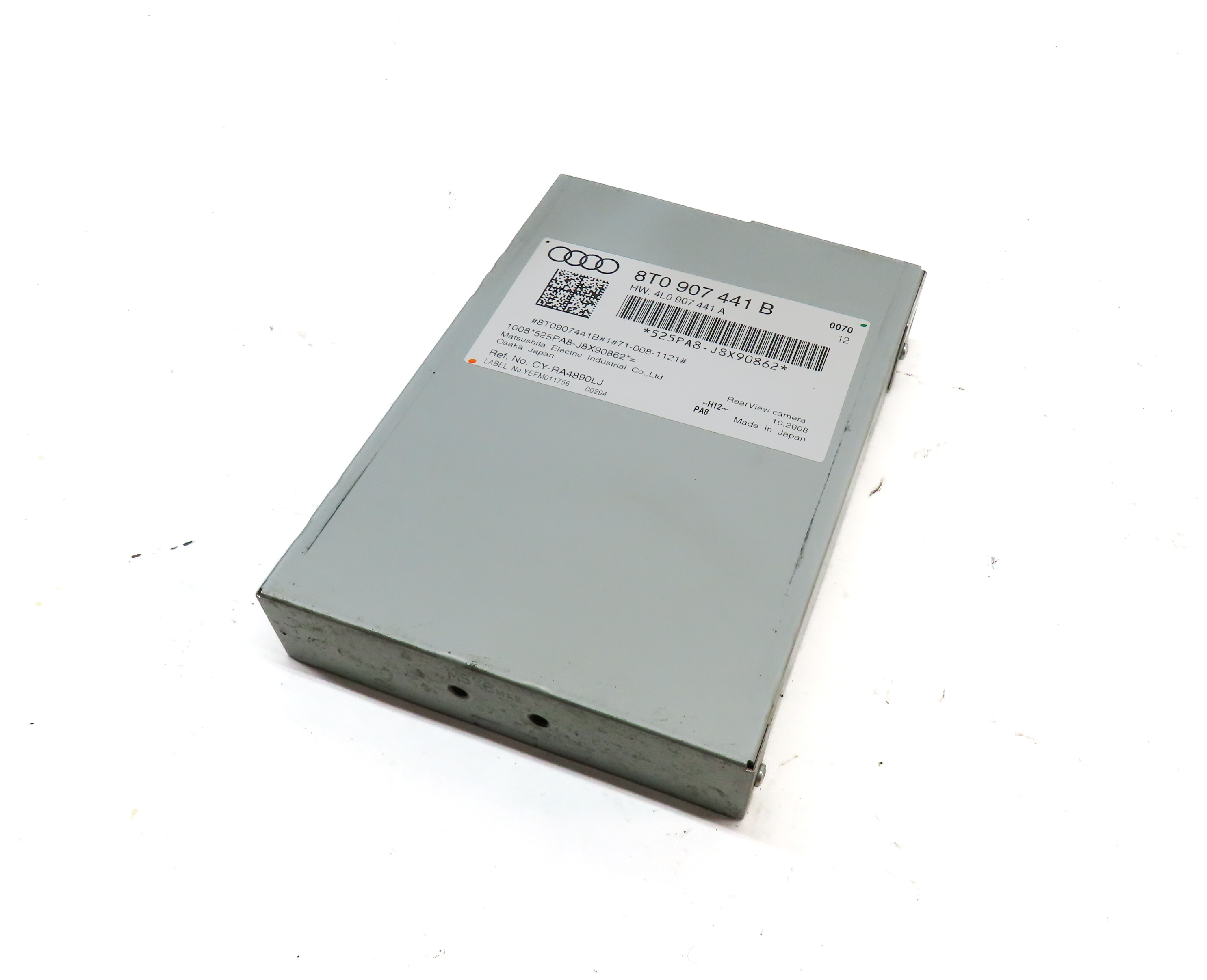 2009 AUDI S5 (B8 8T) REARVIEW REAR VIEW BACK UP CAMERA CONTROL MODULE — exact item pictured